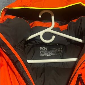 Helly Hansen Vibrant Orange Jacket with Black Lining